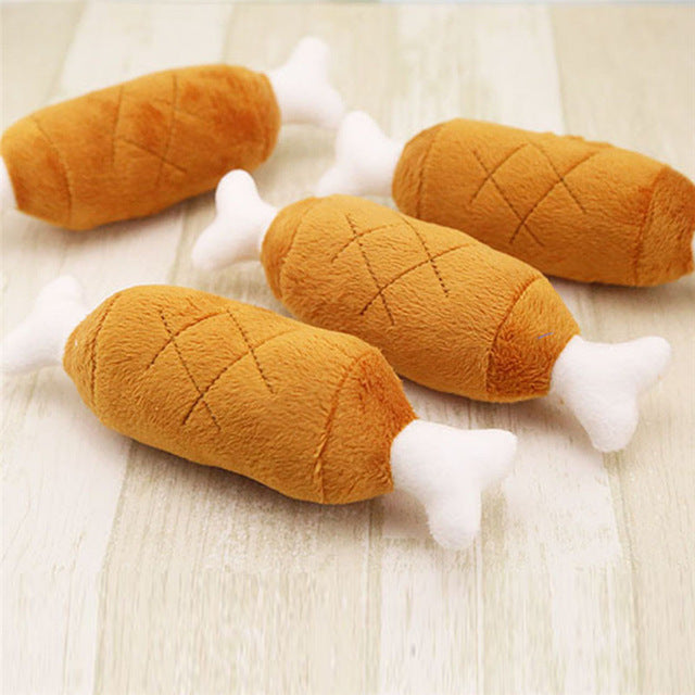 Chicken Legs Plush Toys for Pets