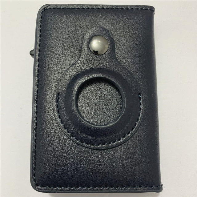 Magnetic Closure Wallet with AirTag Holder