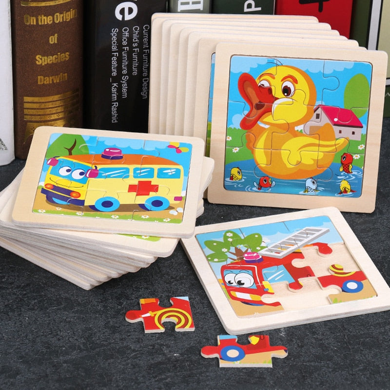 Assprted Wooden Puzzles