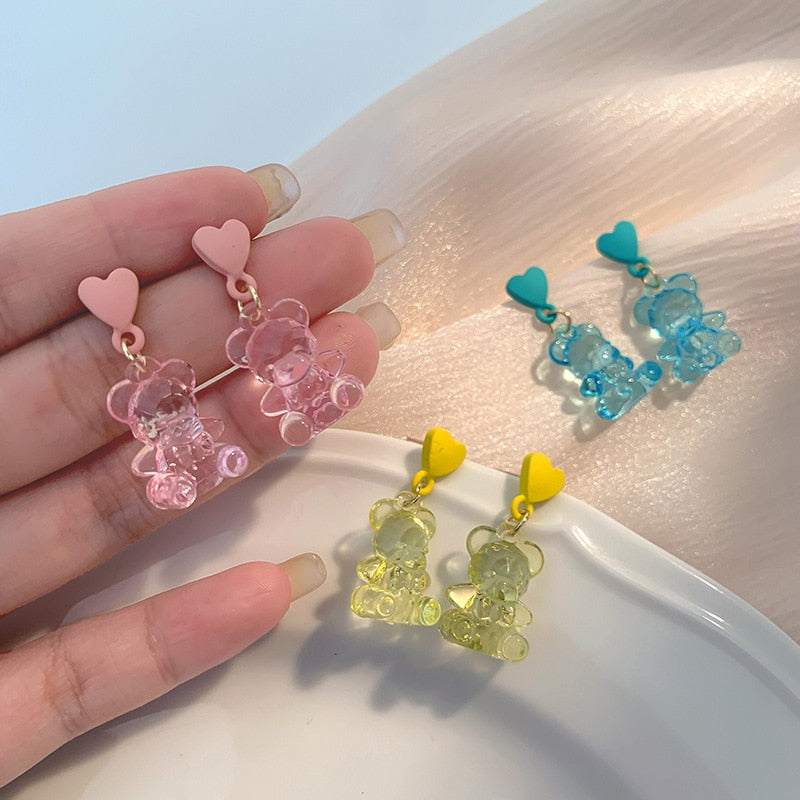 Gummy Bear Acrylic Earrings