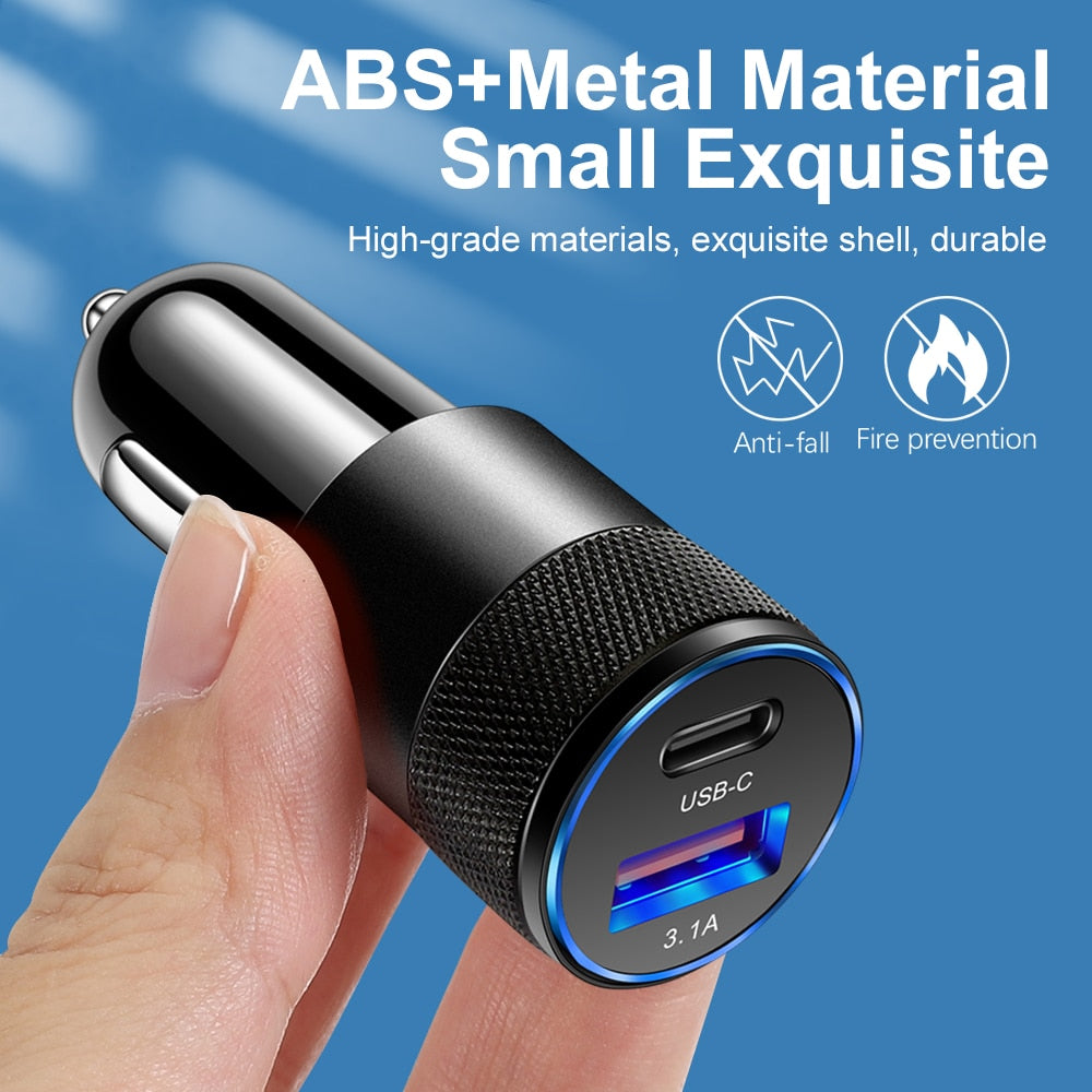 Metal Alloy Car Ultra Fast Charger