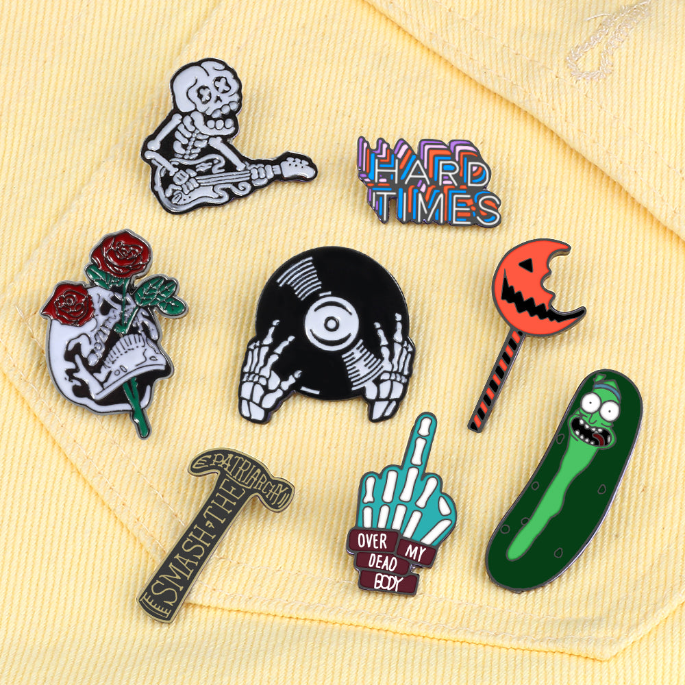 Punk Music Lover Pins