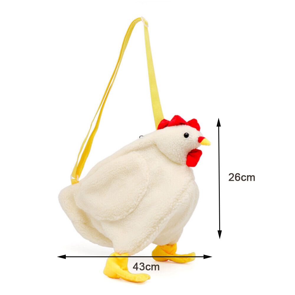 Elephant or Plush Hen Handbag