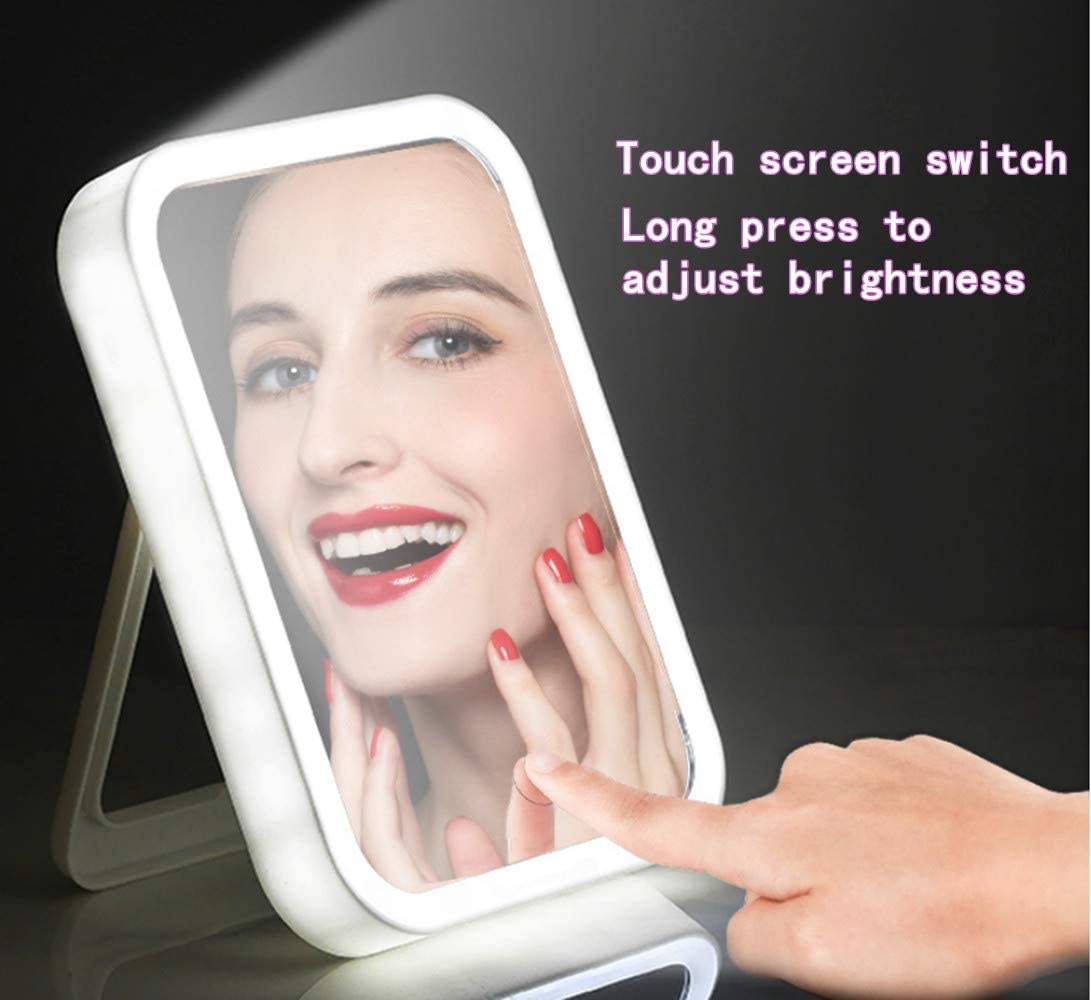 Rechargeable Lighted Makeup Mirror