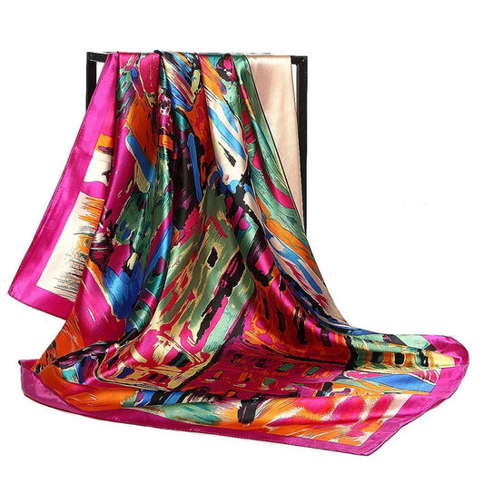 Women's Large Silk Scarf