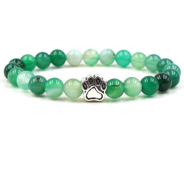 Footprint Stone Bracelets