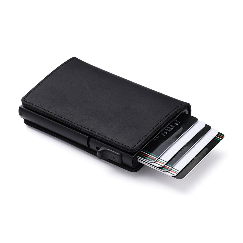 Magnetic Closure Wallet with AirTag Holder