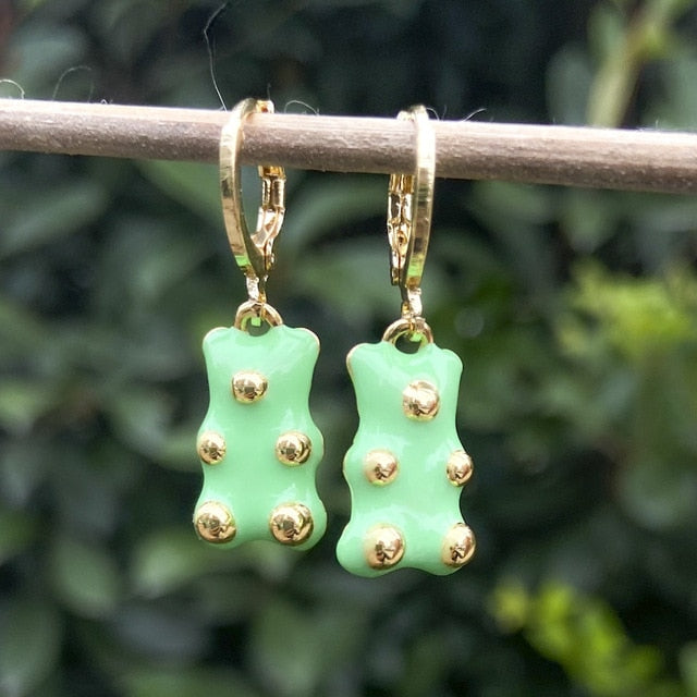 Gummy Bear Acrylic Earrings