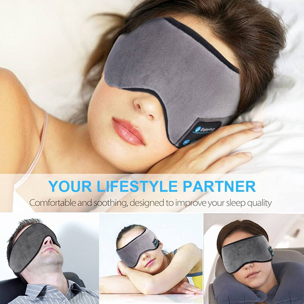 Bluetooth Eye Mask and Headphones