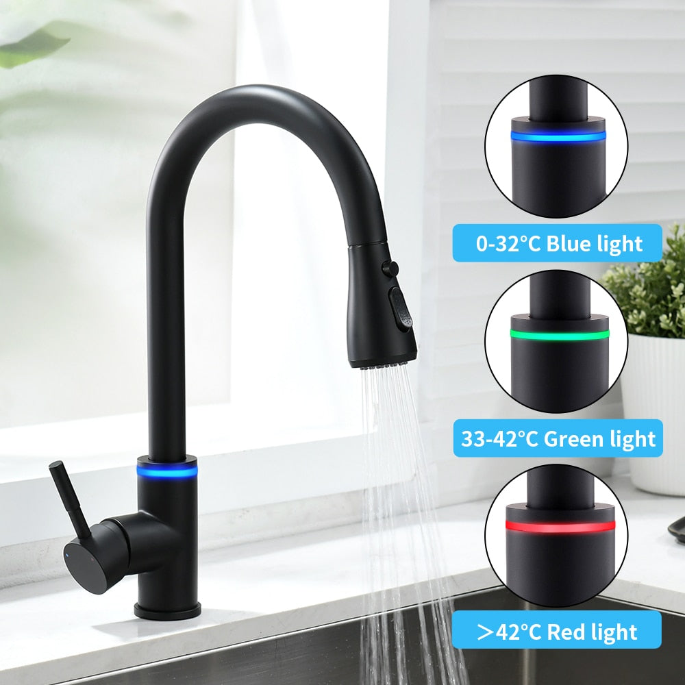 Kitchen One-Touch Faucets