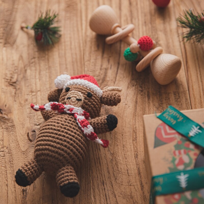 Crochet Christmas Rattles