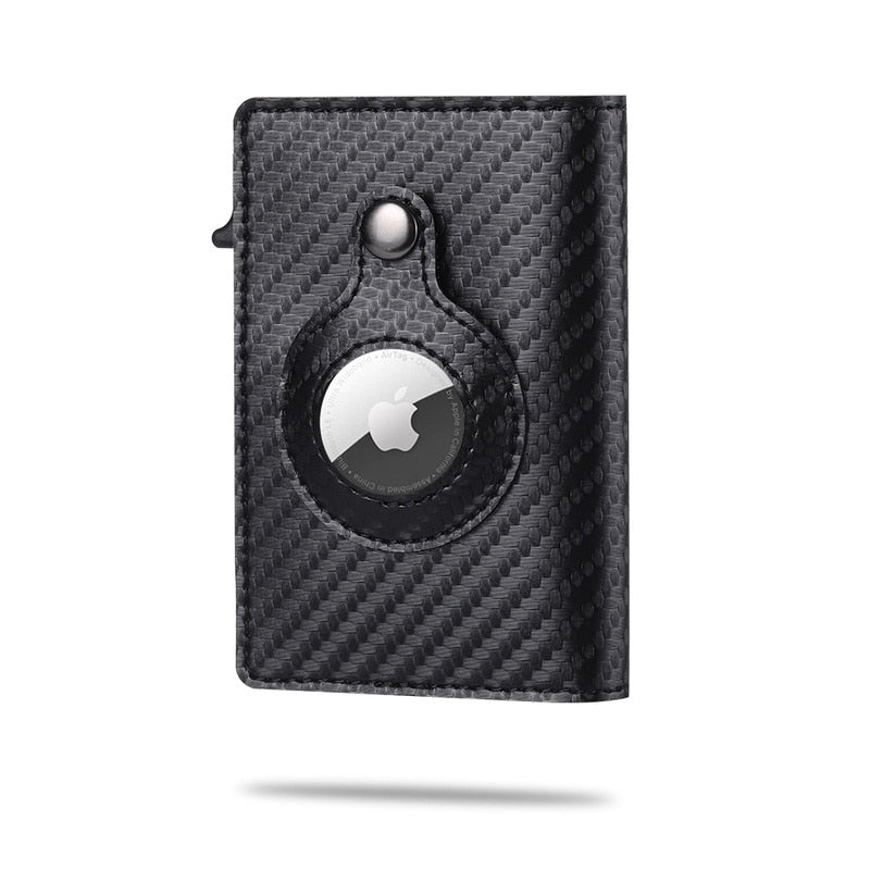 Magnetic Closure Wallet with AirTag Holder