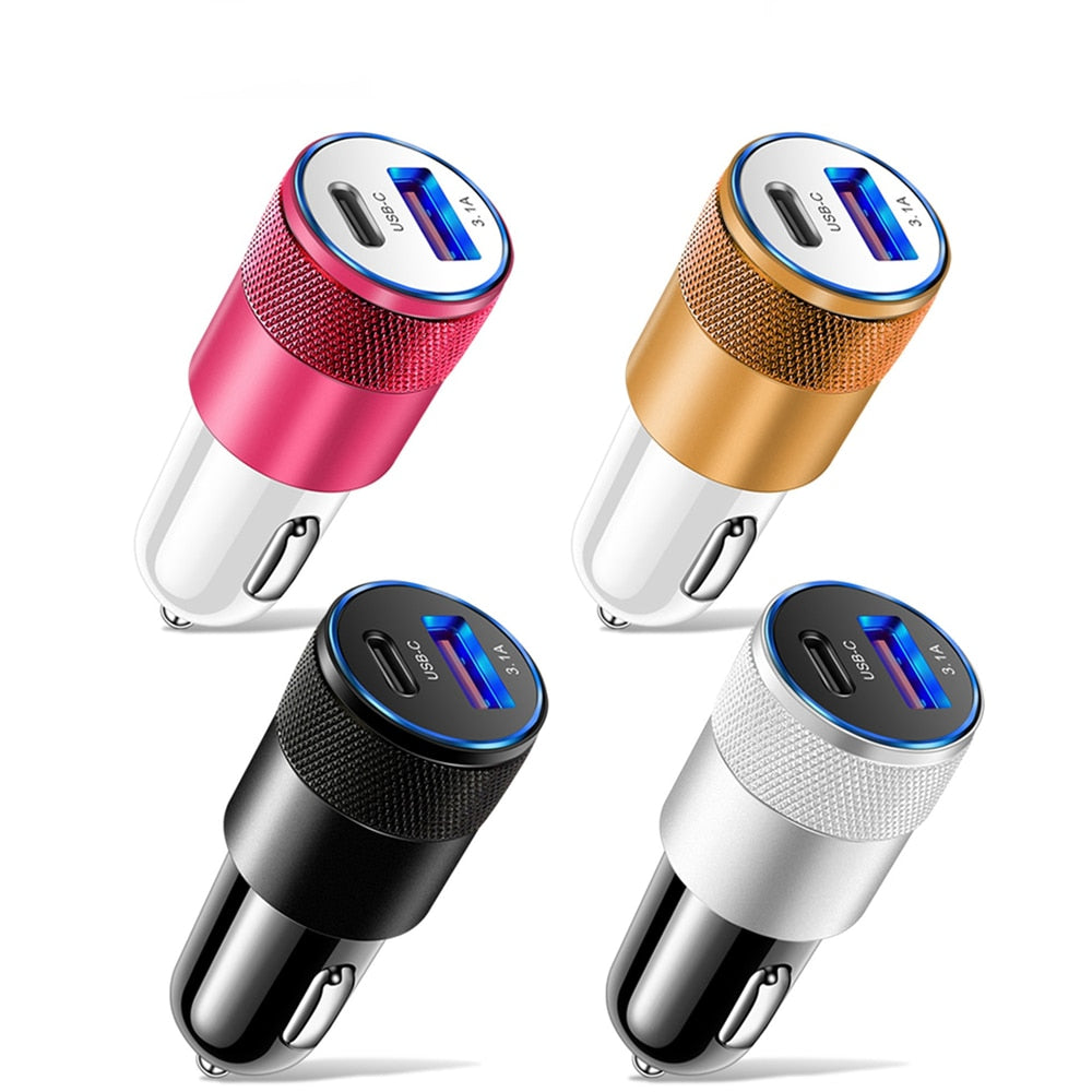 Metal Alloy Car Ultra Fast Charger