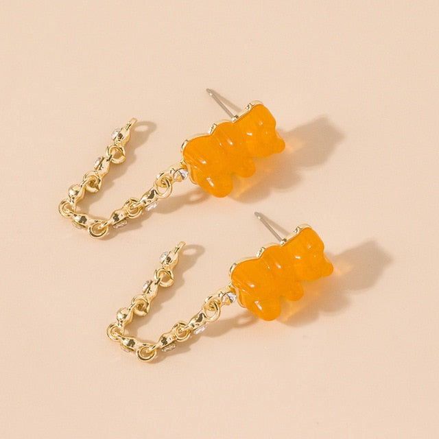 Gummy Bear Acrylic Earrings