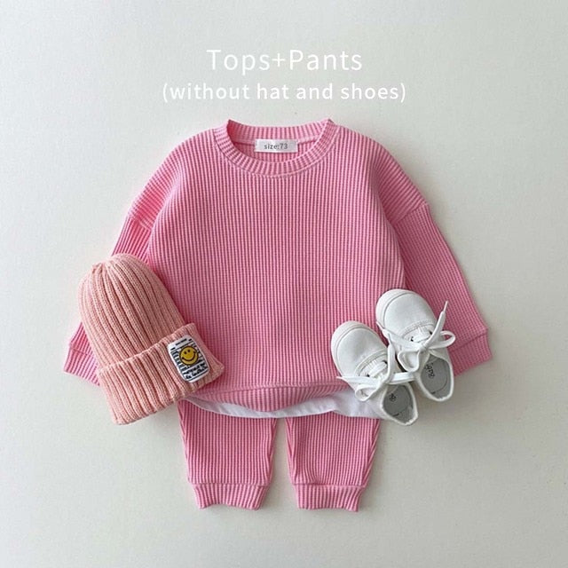 Cotton Knit Clothing Sets