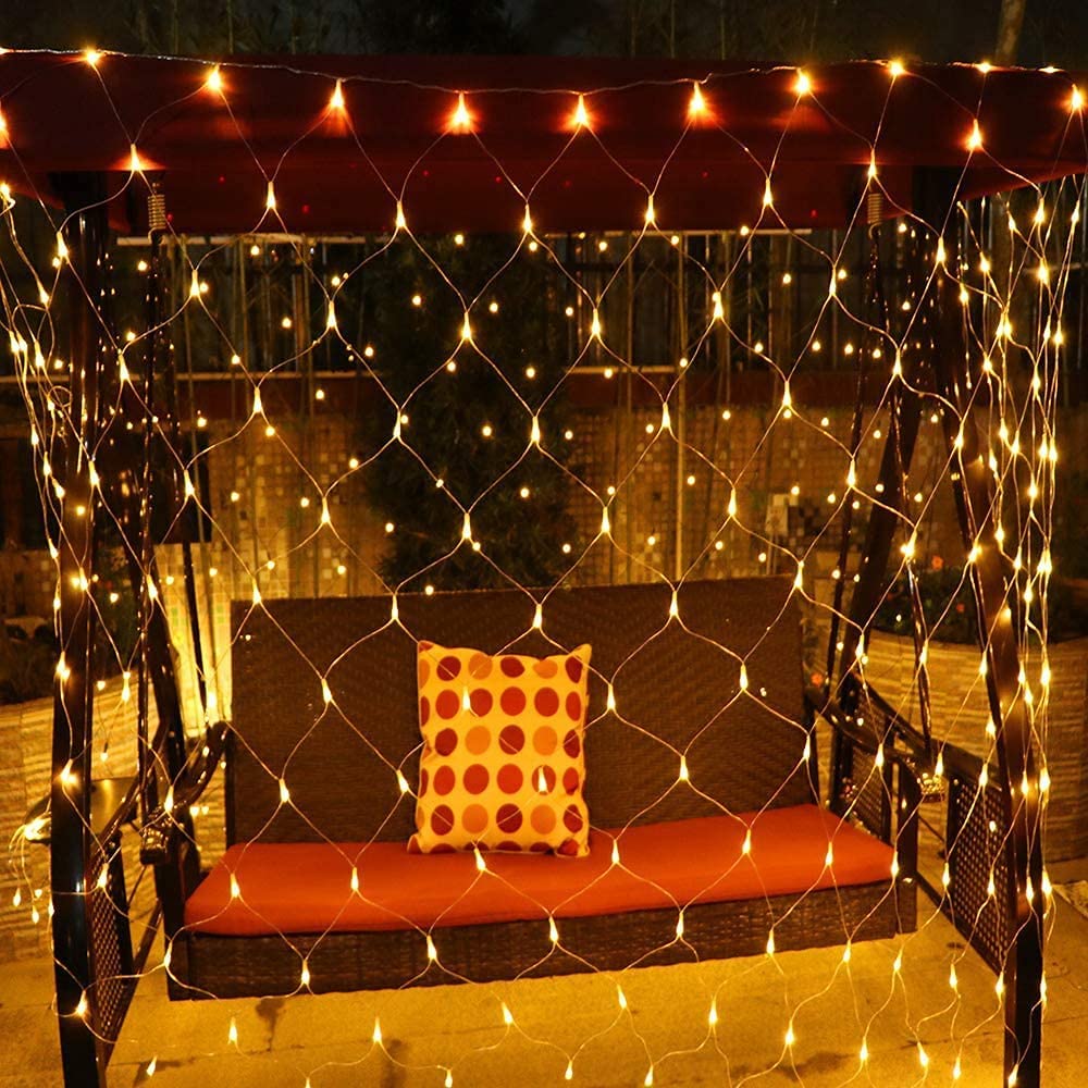 Solar Fairy Lights Net Mesh